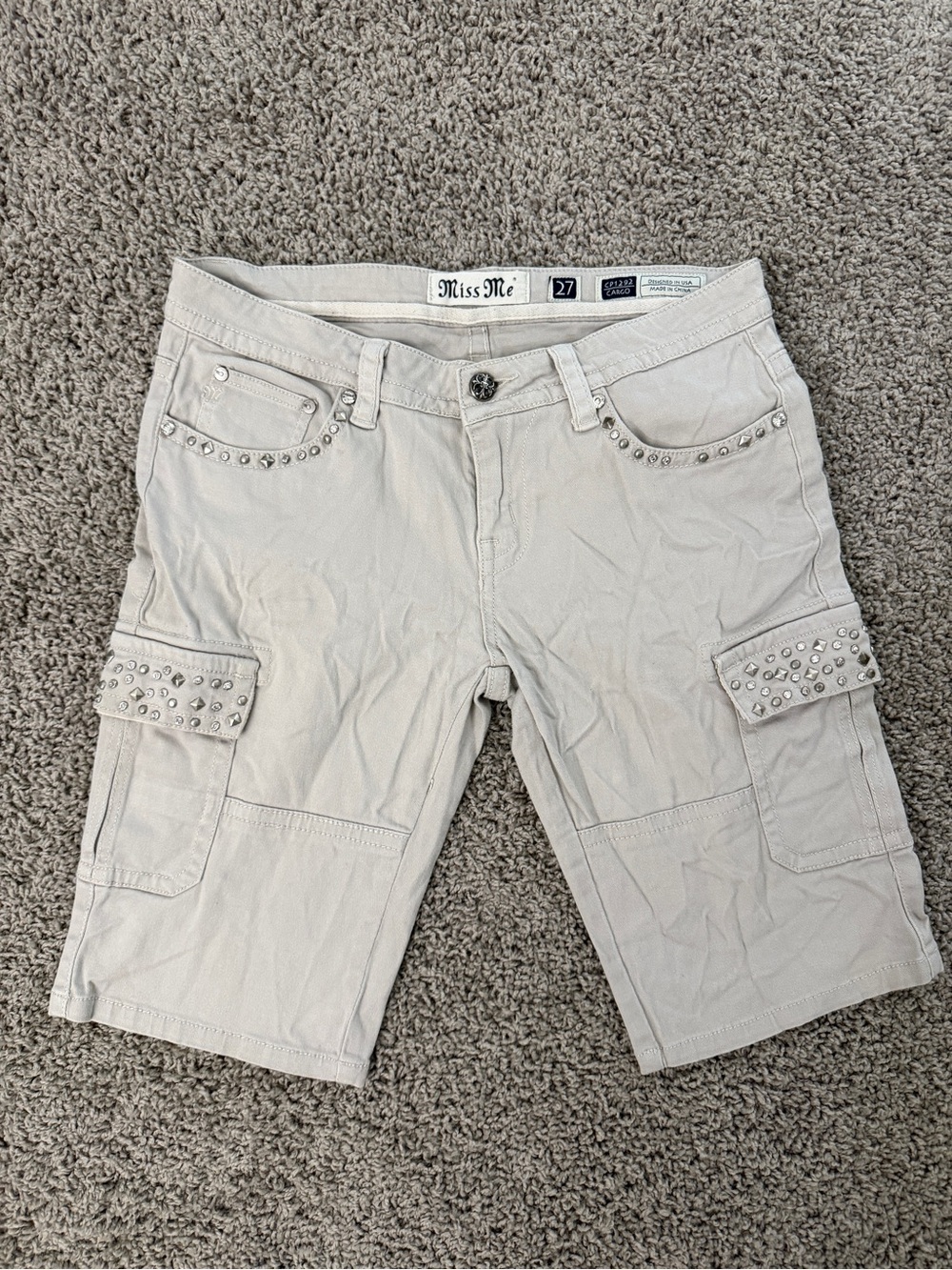 Miss Me Cargo Shorts